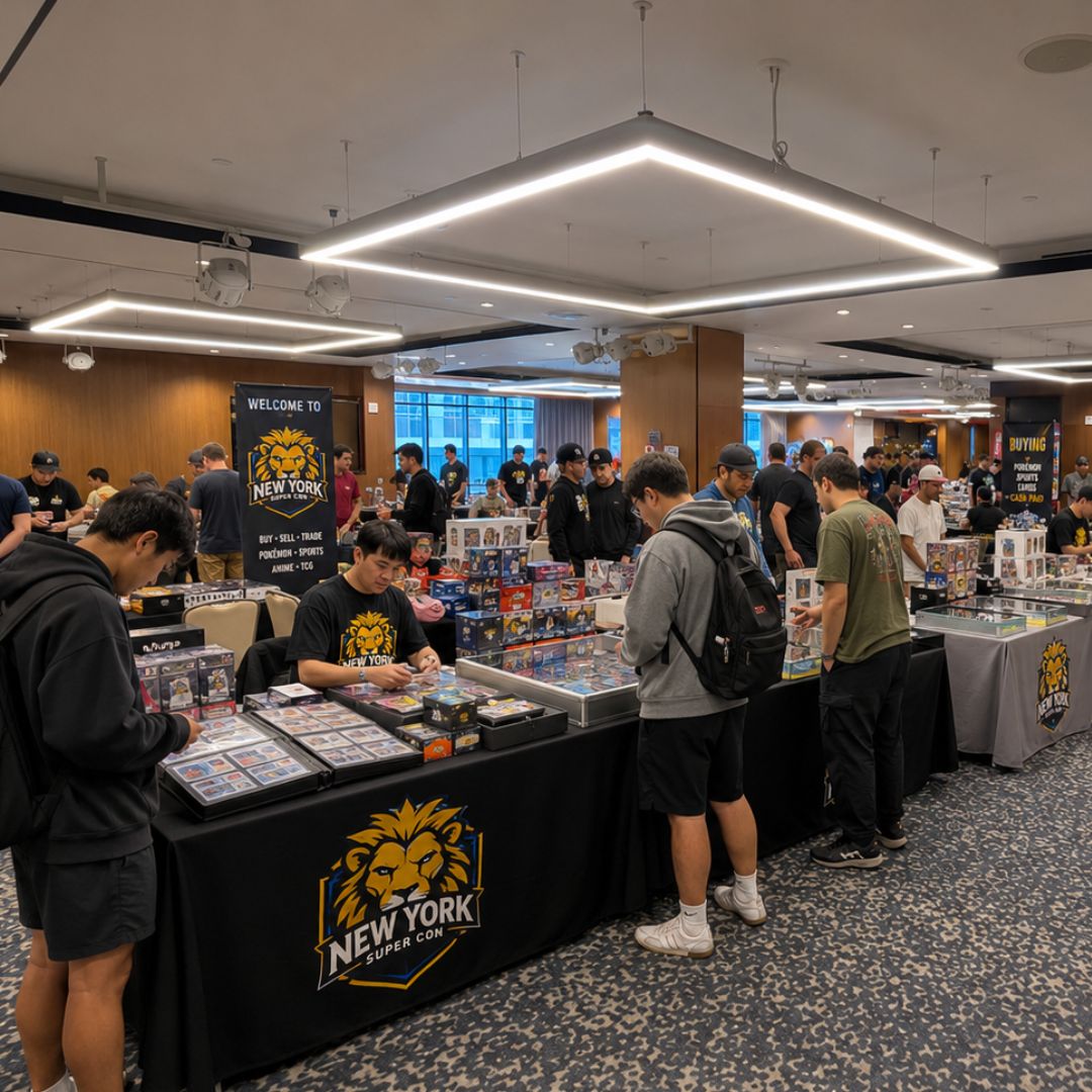 SuperCon NYC Vendor Table — August 9, 2026