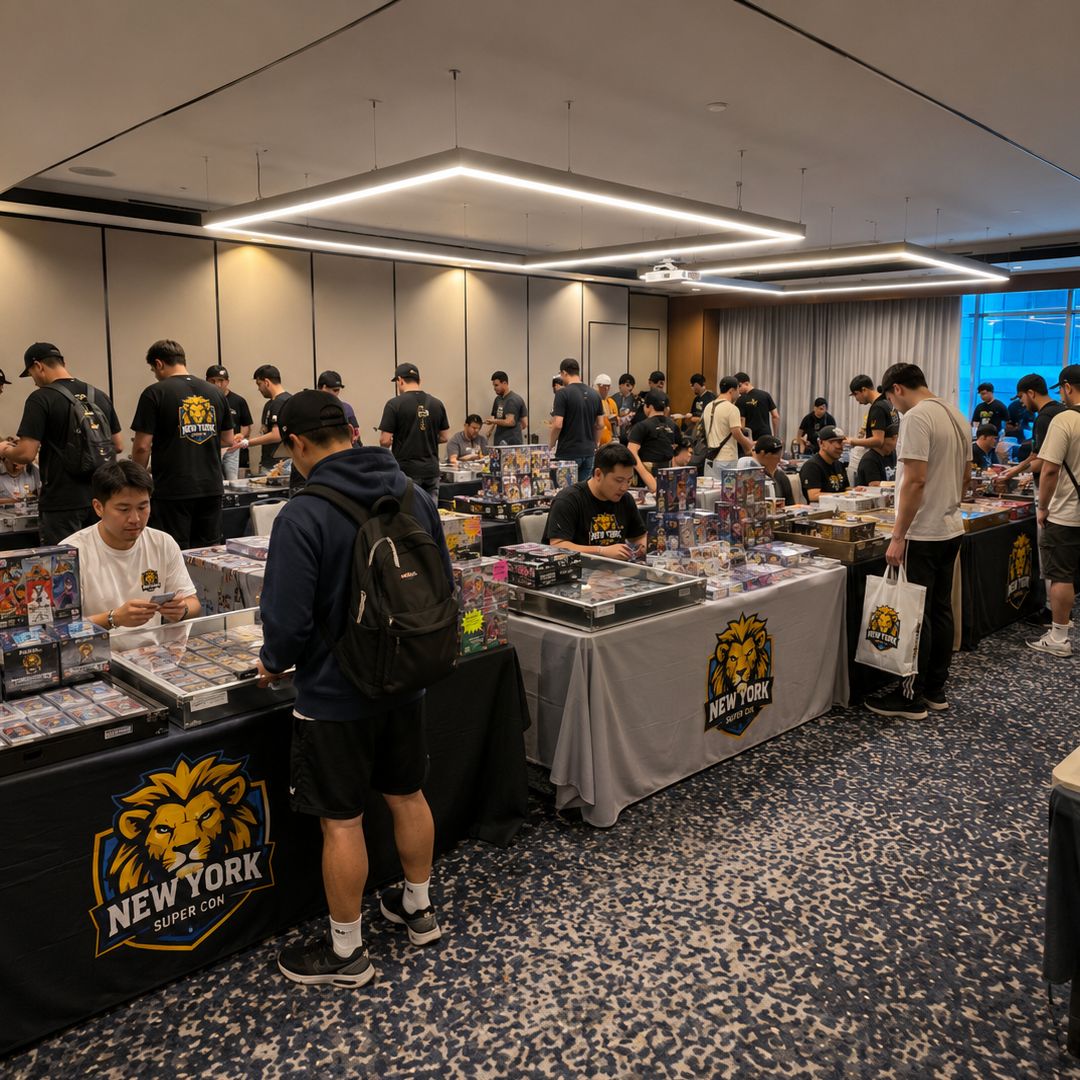 SuperCon NYC Vendor Table — August 9, 2026